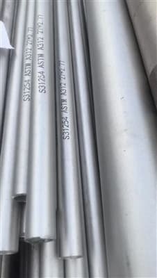 프리미엄 ASTM A312 UNS S31254 254SMO 스테인리스 스틸 튜브, 멕시코로 선적