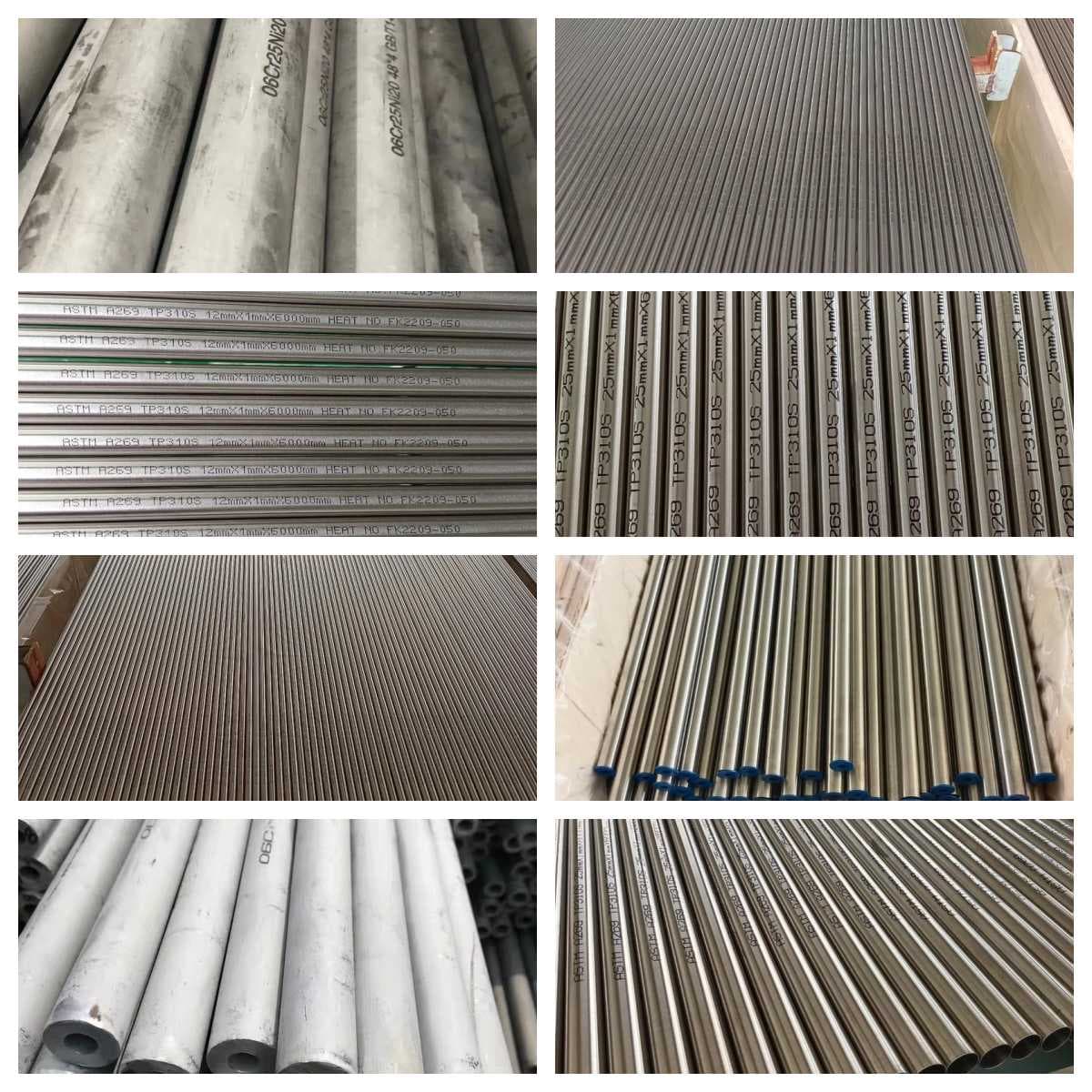 ASTM A312 / ASTM SA312 스테인리스강 310s 튜브 7